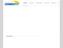 Tablet Screenshot of conrerp1.org.br